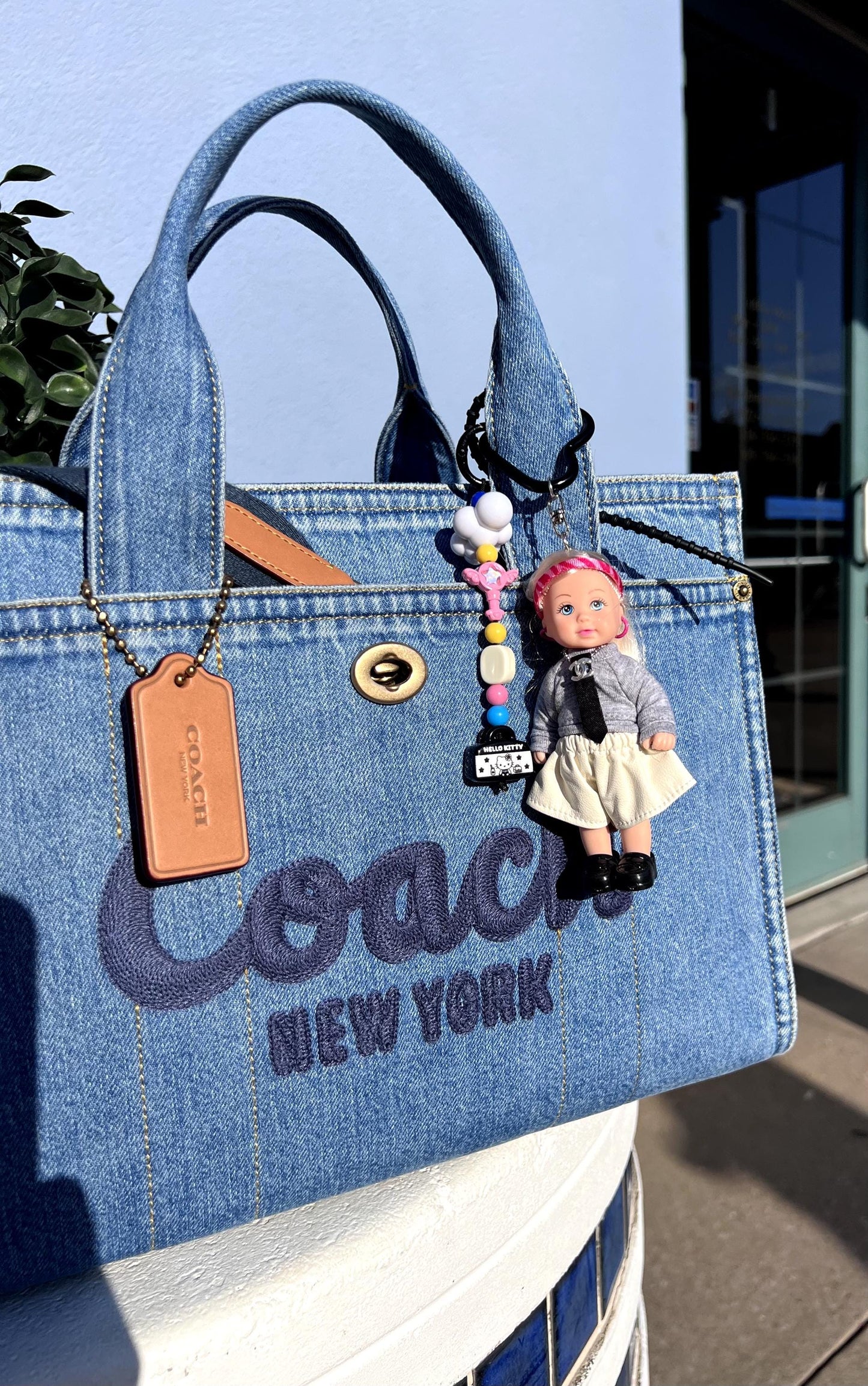 Glam Doll: Minnie – Mini Purse Charm, Purse Charm,Bag Charm , Doll Charm