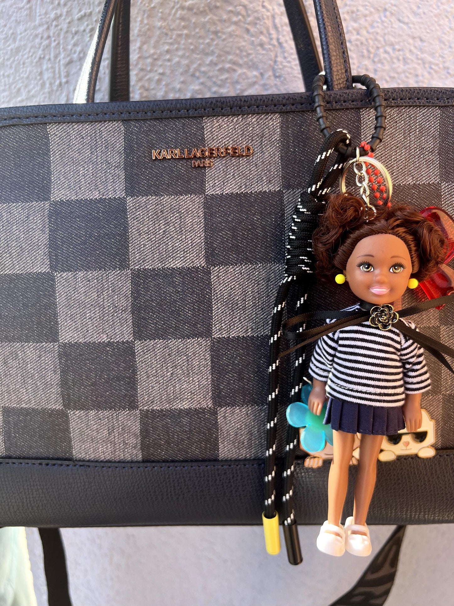 Glam Doll: Coco – Mini Purse Charm, Purse Charm,Bag Charm , Doll Charm