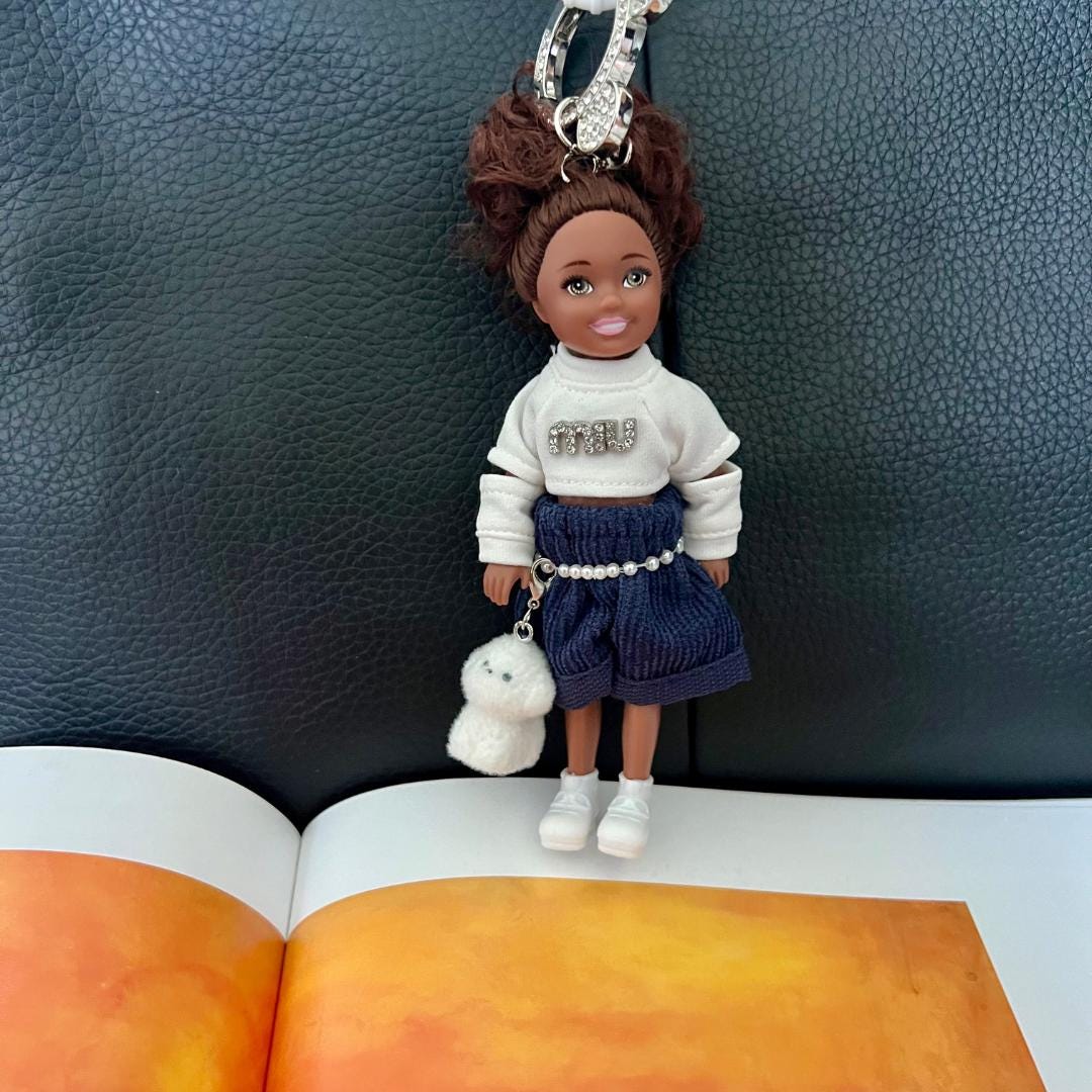 Glam Doll | Nova Dior | Purse Charms, Doll Charm, Bag Charm