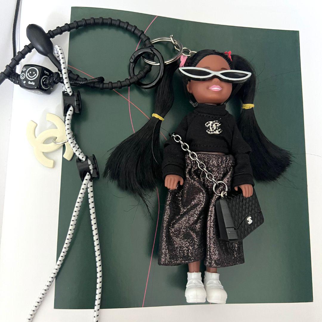Glam Doll | London Skye | Mini Purse Charm, Purse Charm,Bag Charm , Doll Charm