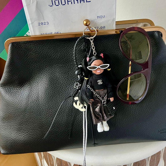 Glam Doll | London Skye | Mini Purse Charm,  Purse Charm,Bag Charm , Doll Charm